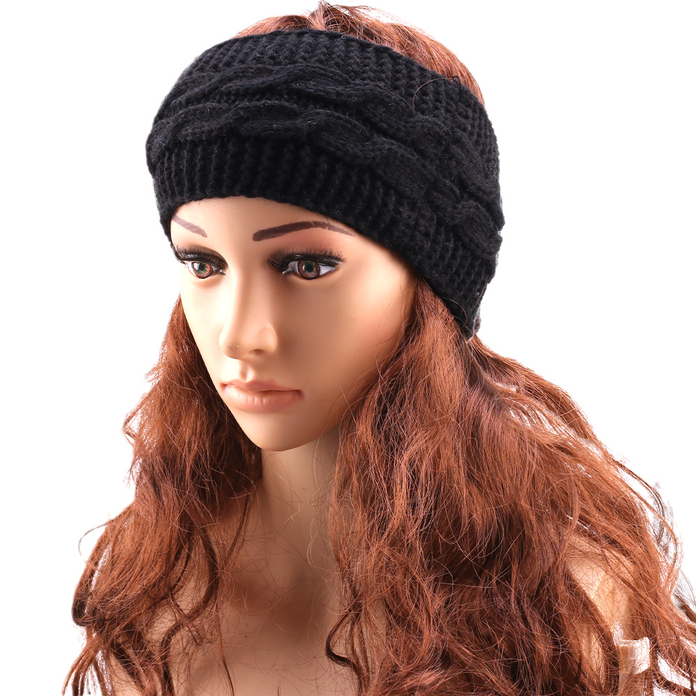 Fleece Ear Warmer Band - 헤어밴드 헴프 헤드밴드 여성용 플리스 퍼지