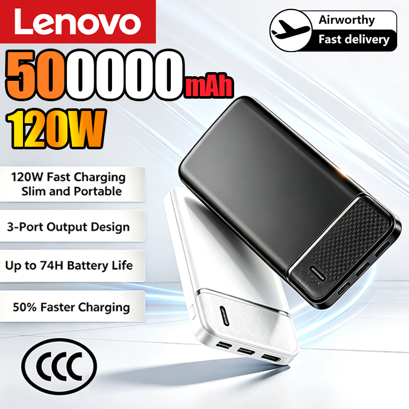 Heated Vest Battery - 레노버 500000mAh 휴대용 보조 배터리 120W