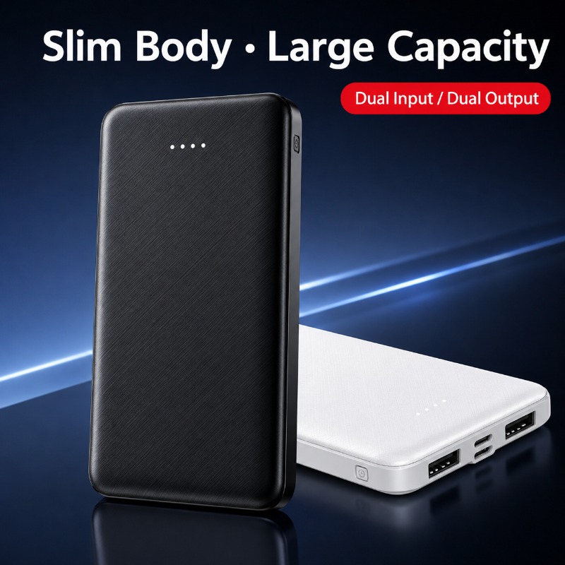 Heated Vest Battery - 20000mAh 용량의 초슬림 휴대용 충전기, 발열