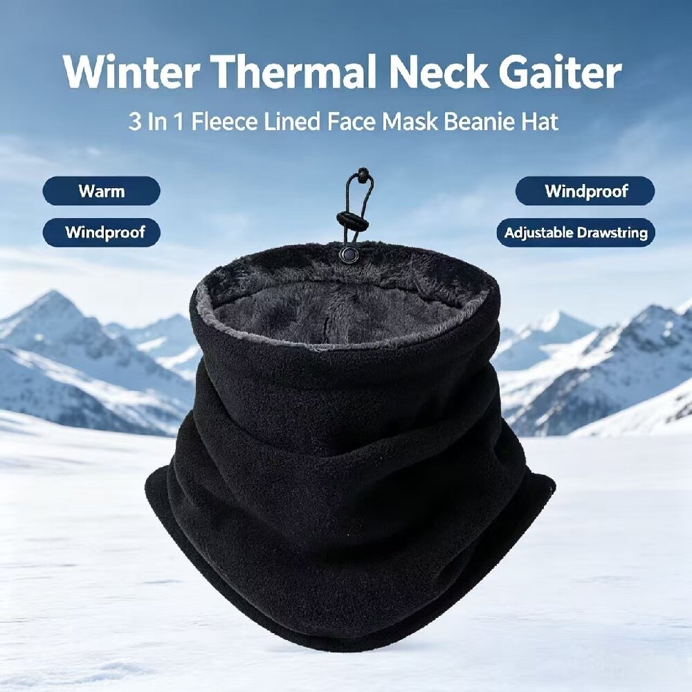 Neck Gaiter Fleece - 겨울 오토바이용 방한 마스크 남녀 공용