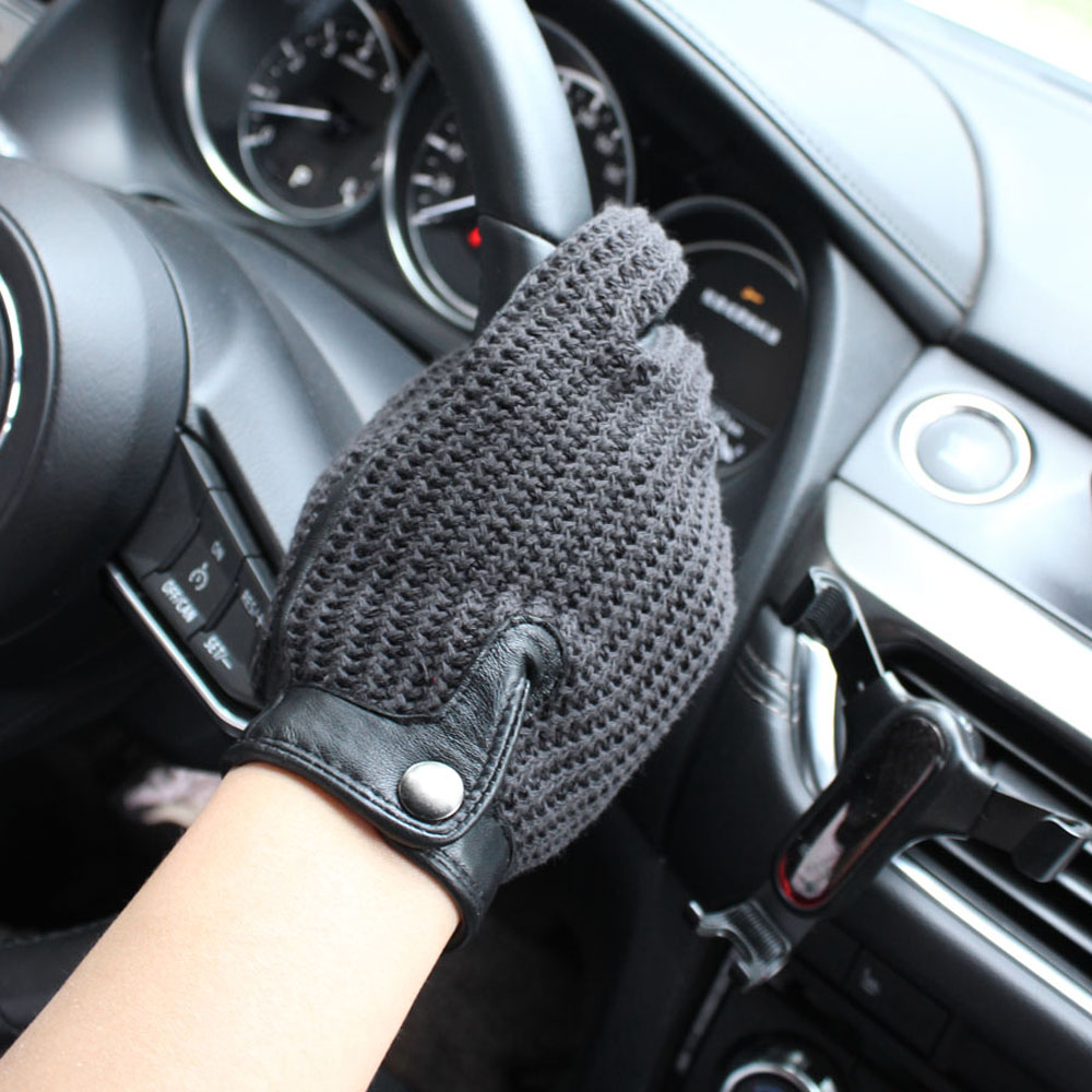 고품질 신상 가죽 남성용 운전용 논슬립 장갑 터치스크린 - Touch Screen Gloves 리뷰 및 가격