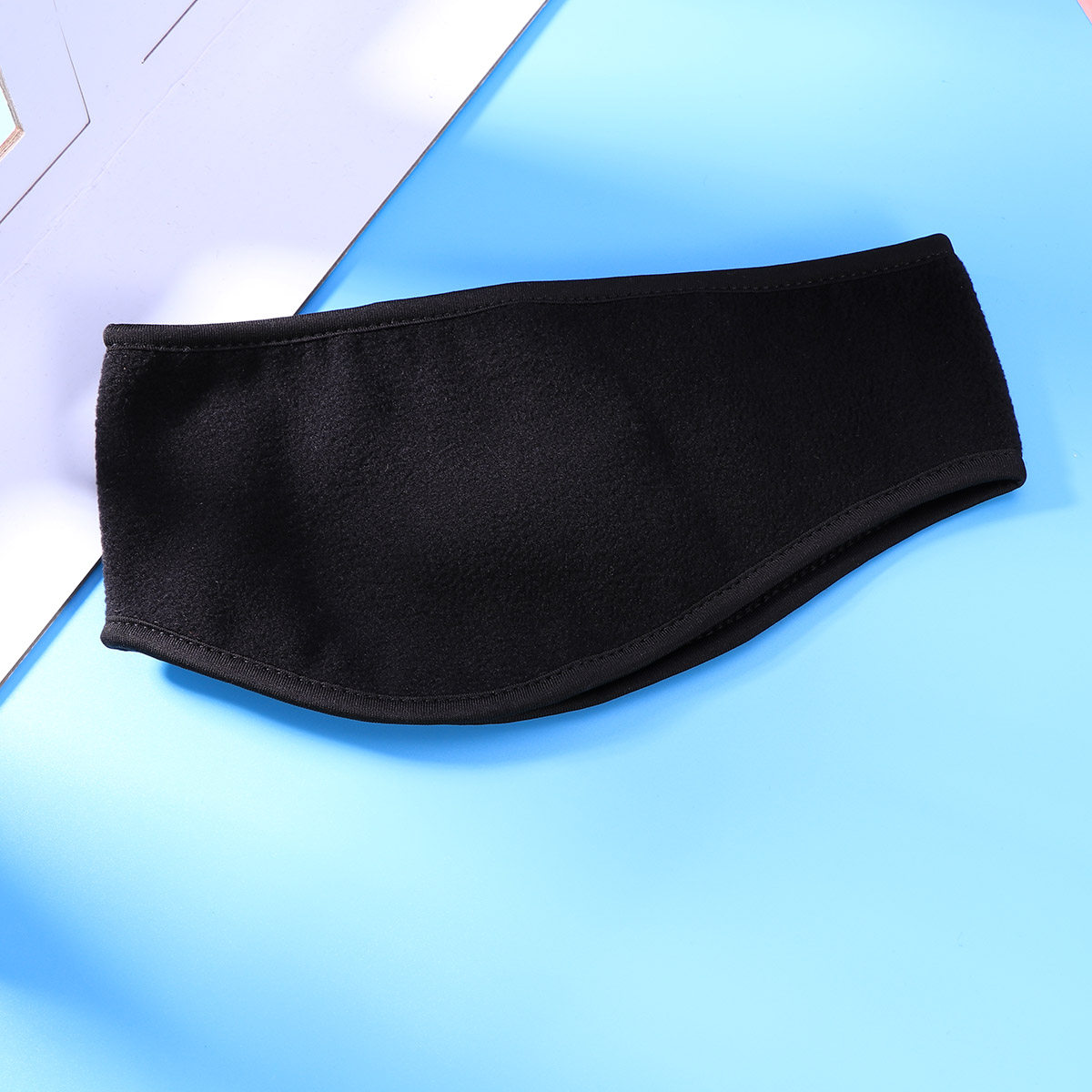 남녀공용 검은색 귀마개 헤어밴드, 플리스 소재, 보온성 - Fleece Ear Warmer Band 리뷰 및 가격