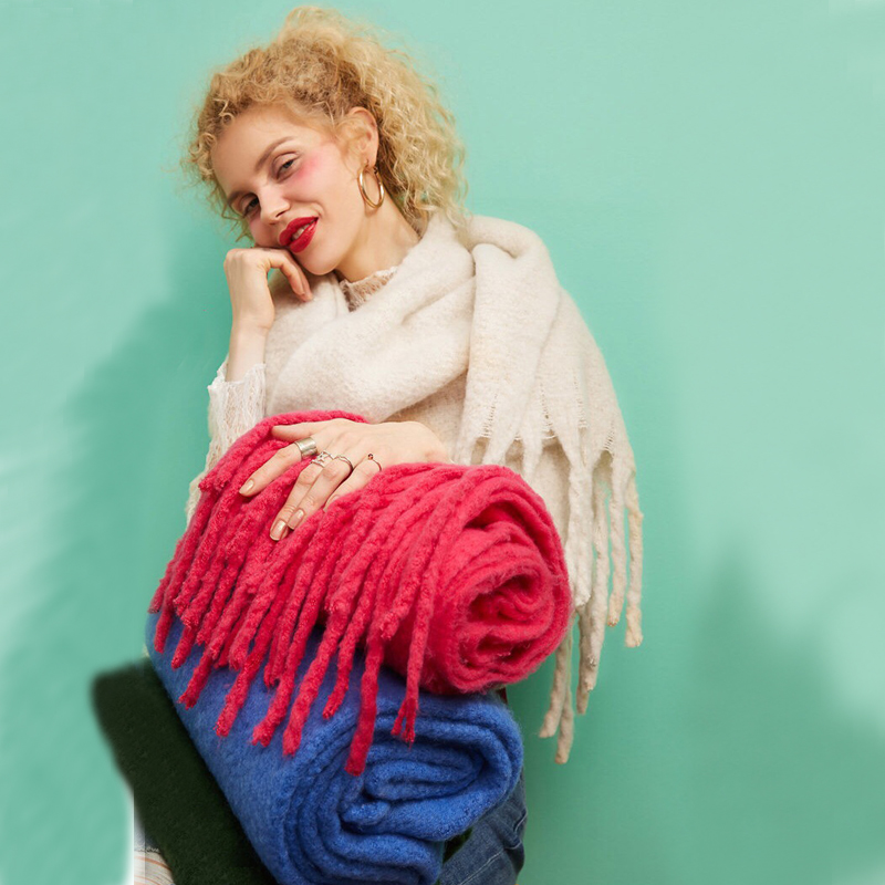 디자이너 브랜드 캐시미어 숄 및 랩 롱 태슬 파시미나  - Cashmere Pashmina Wrap 리뷰 및 가격