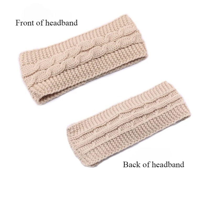 헤어밴드 헴프 헤드밴드 여성용 플리스 퍼지 겨울 니트  - Fleece Ear Warmer Band 리뷰 및 가격