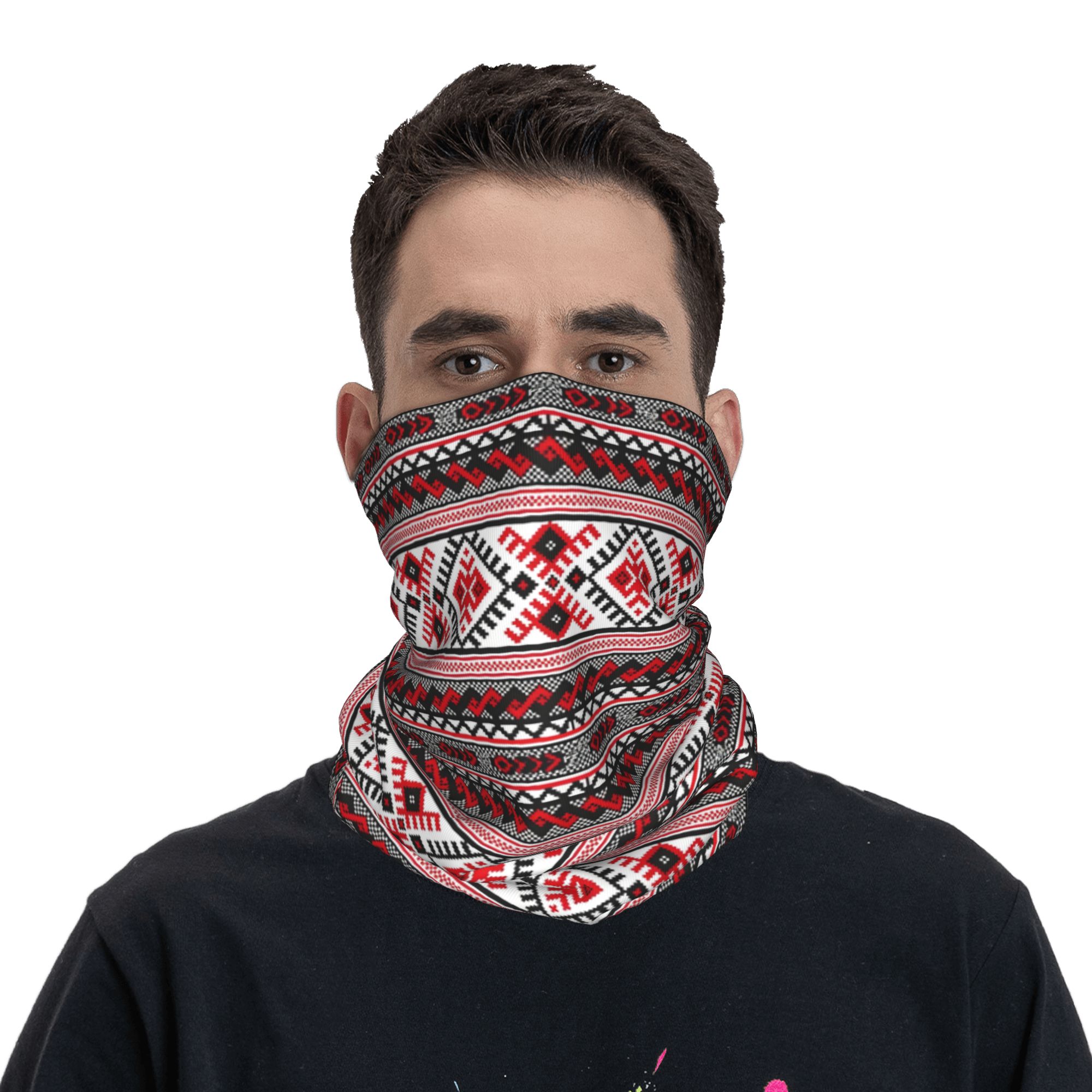맞춤형 우크라이나 비쉬반카 자수 넥 게이터 남녀공용 자 - Neck Gaiter Fleece 리뷰 및 가격
