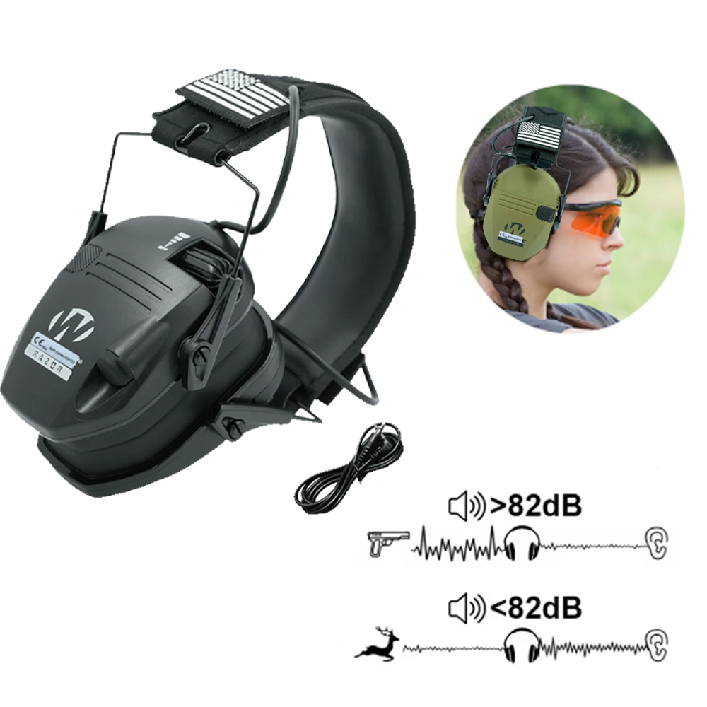 보호용 귀마개, 초박형 전자식 접이식 보관형 청력 보호 - Earmuffs Foldable 리뷰 및 가격