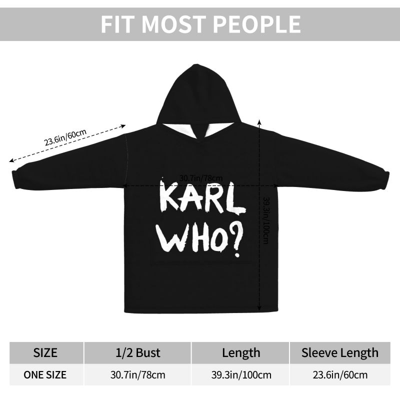 칼 후 슬로건 블랙 웨어러블 후디 블랭킷 여성용 플란넬 - Sherpa Hoodie Fleece 리뷰 및 가격