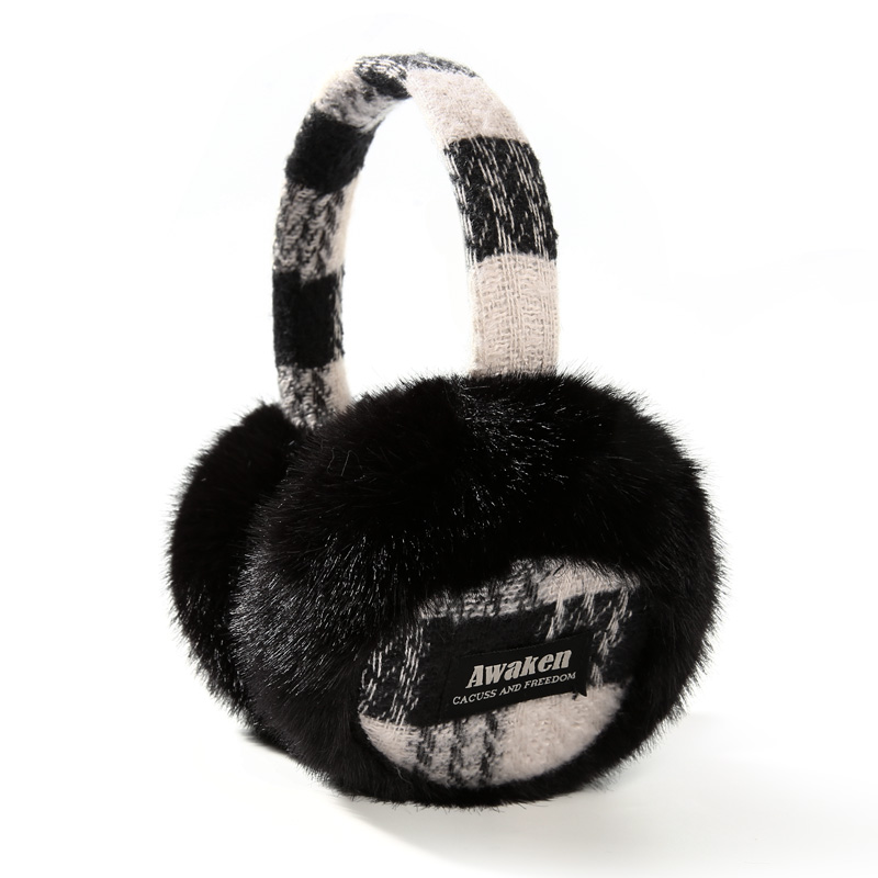 겨울용 따뜻한 접이식 귀마개 체크무늬 퍼 두꺼운 귀 보 - Earmuffs Foldable 리뷰 및 가격